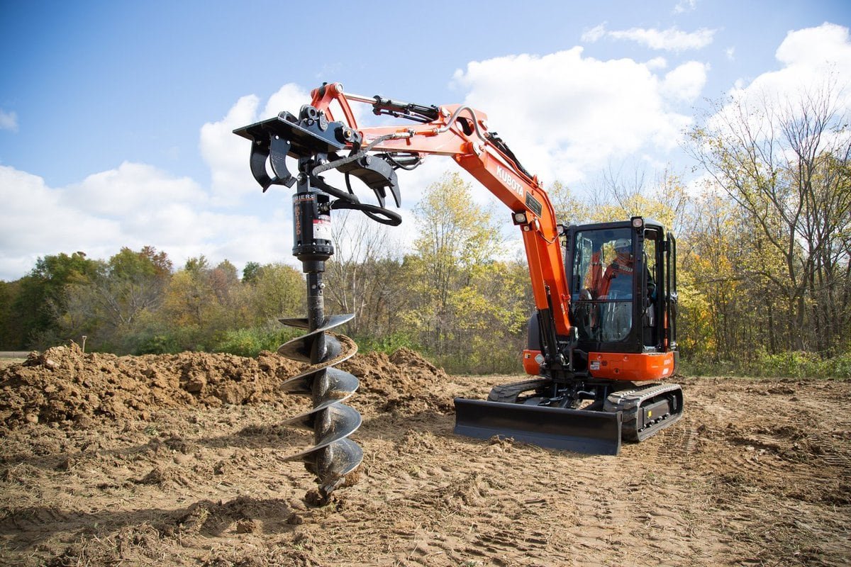 What Is An Auger And How Does It Enhance Your Excavator's Capabilities ...